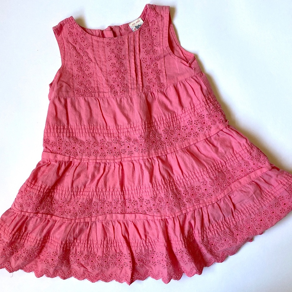 Baby Gap Pink Peasant Dress 2T